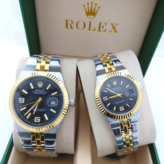 ROLEX COUPLE WATCH WITH BIG DISCOUNT WITH COUPLE ROLEX BOX| ROLEX COUPLE 1117536