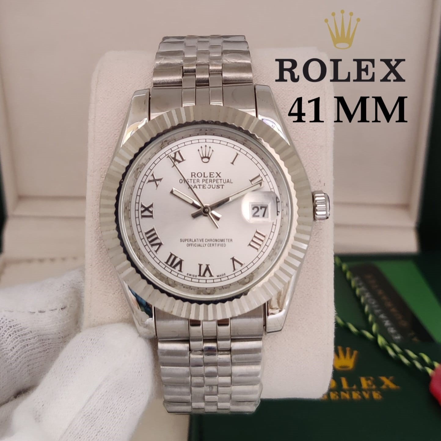 ROLEX OYESTER SS METAL BODY COLOUR GUARANTEE 5 YEARS HIGH PERFORMANCE | ROLEX METAL 15336
