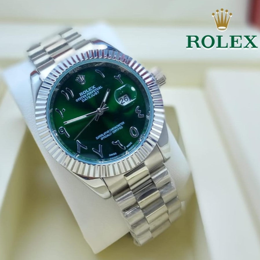 EXCLUSIVE ROLEX WATCH WITH ARABIC DIAL VERY QUALITY WATCH WITH 1 YEAR SERVICE WARRENTY|ROLEX ARABIC DIAL 5556