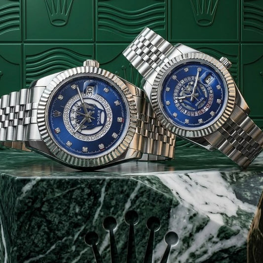 ROLEX COUPLE WATCH WITH BIG DISCOUNT WITH COUPLE ROLEX BOX| ROLEX COUPLE 1333757753