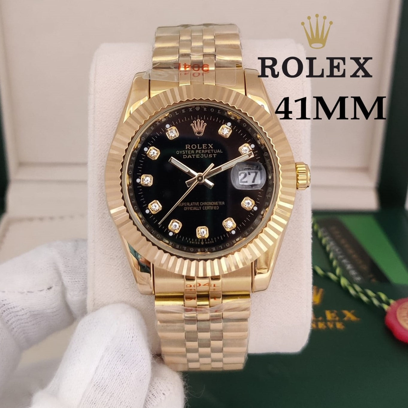 ROLEX OYESTER SS METAL BODY COLOUR GUARANTEE 5 YEARS HIGH PERFORMANCE | ROLEX METAL 15337