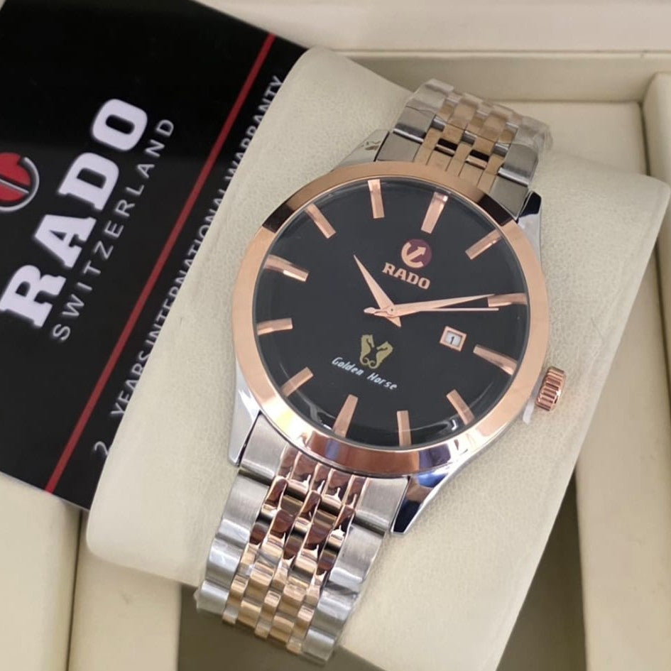 JUST ARRIVED RADO GOLDEN HORSE FULL METAL BODY 2 YEARS MACHINE WARRANTY HIGH PERFORMANCE NOW ALL OVER IN OMAN | RADO GOLDEN HORSE 199978