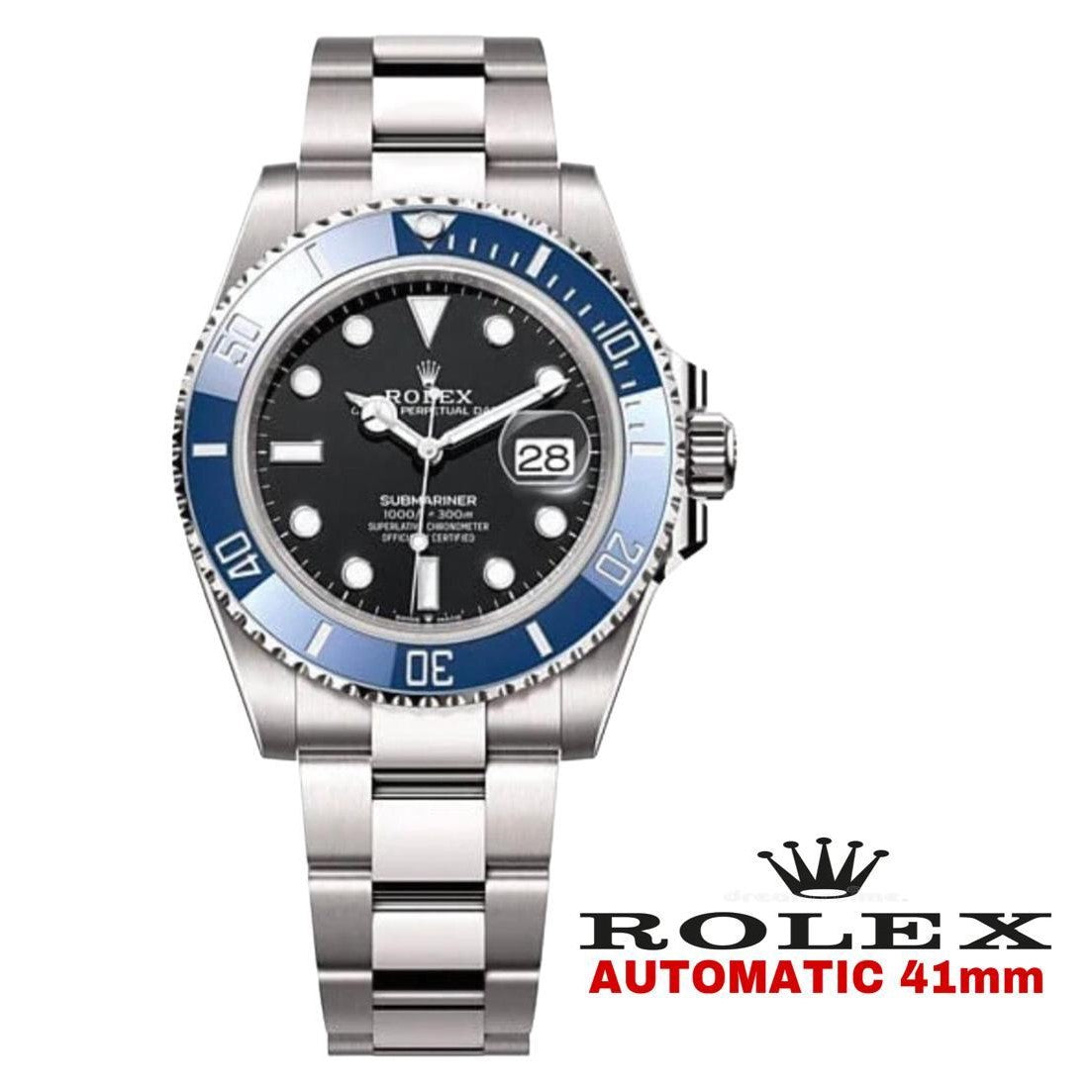 LUXURY ROLEX SUBMARINER FULL AUTOMATIC WITH ORIGINAL ROLEX BOX| ROLEX SUBMARINER 798007