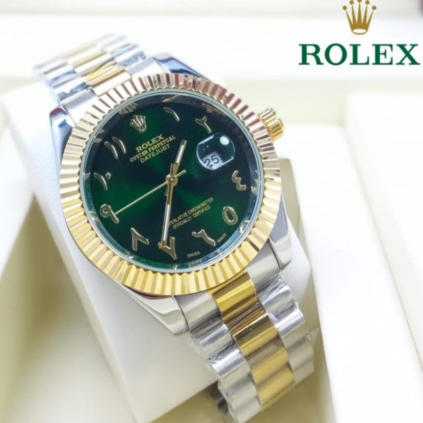 EXCLUSIVE ROLEX WATCH WITH ARABIC DIAL VERY QUALITY WATCH WITH 1 YEAR SERVICE WARRENTY|ROLEX ARABIC DIAL 5558