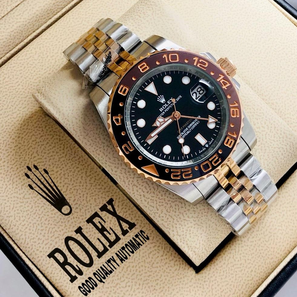 LUXURY ROLEX GMT FULL AUTOMATIC WITH ORIGINAL ROLEX BOX| ROLEX GMT 590899