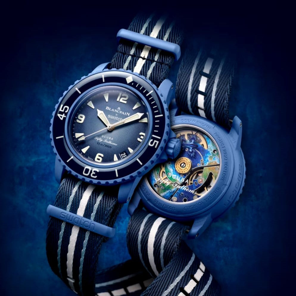 SWATCH WATCH BLANCPAIN SCUBA EXCLUSIVE | SWATCH SCUBA 33323