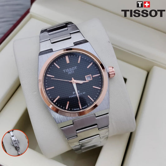 TISSOT PRX NEW COLOUR JUST ARRIVED ALLOVER IN OMAN SCRATCH PROOF STAINLESS STEEL | TISSOT PRX 177751