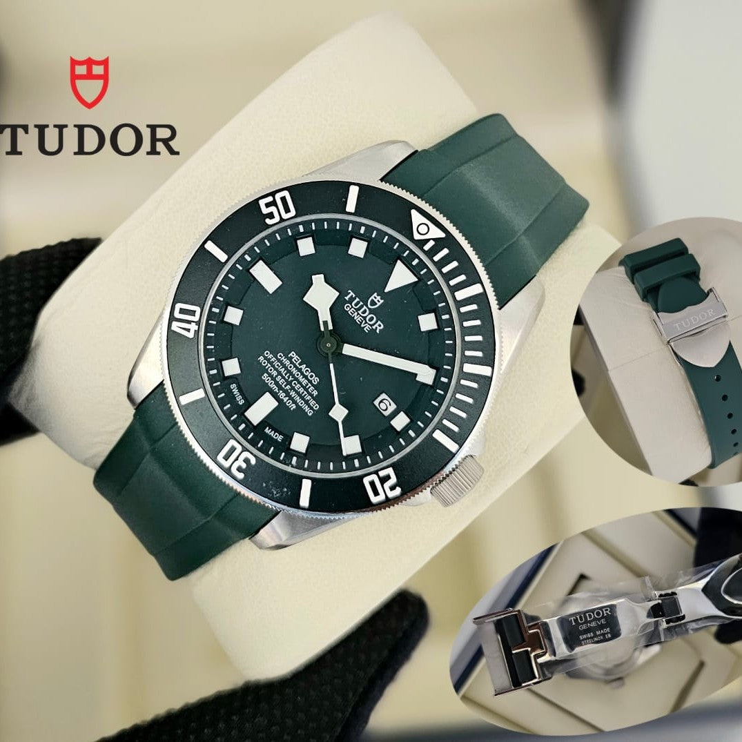 NEW TUDOR PELAGOS AUTOMATIC THE ULTIMATE DIVERS WATCH NOW ITS TUDOR TIME ,,BORN TO DARE'' NOW ALLOVER IN OMAN | TUDOR PELAGOS AUTOMATIC 199979731