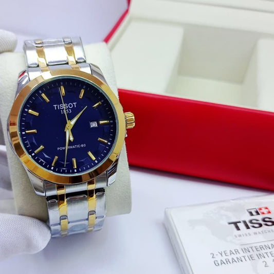 TISSOT CLASSIC WATCH VERY HIGH QUALITY STAINLESS STEEL COLOUR GUARANTEED VERY PREMIUM SIGMENT NOW ALL HERE OMAN | TISSOT SS 1399791