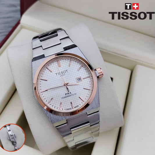 TISSOT PRX NEW COLOUR JUST ARRIVED ALLOVER IN OMAN SCRATCH PROOF STAINLESS STEEL | TISSOT PRX 177752
