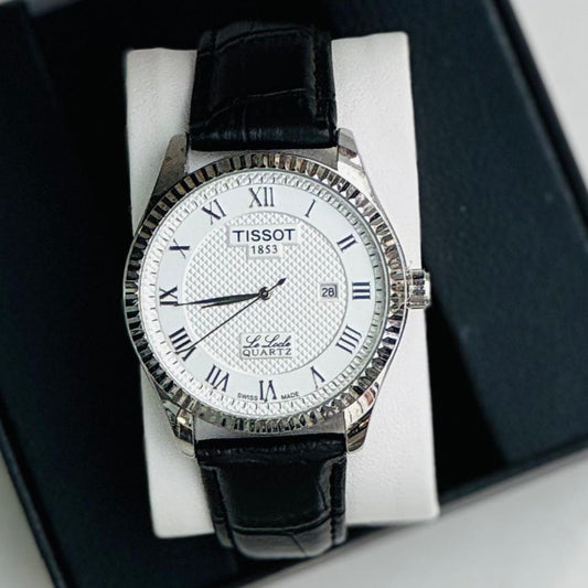 NEW TISSOT LE LEDE NEW SHIPMENT LEATHER STRAP WITH CLASP LOCK VERY GENTLE LOOK | TISSOT LE L 155732