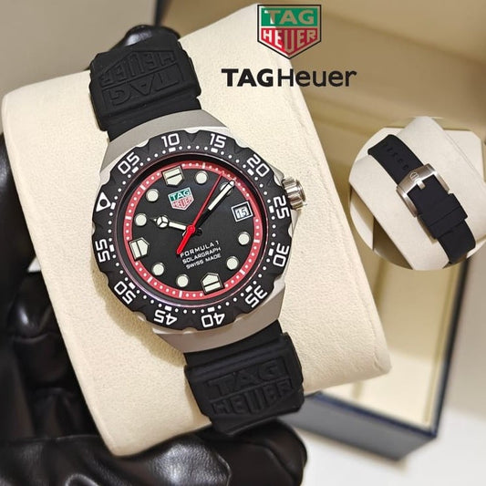 LUXURY TAG Heuer Formula 1 Solargraph AUTOMATIC ' A Beloved Affordable ‘80s Sports Watch Is Back With the Perfect Modern Upgrade | TAG HEUER 177953