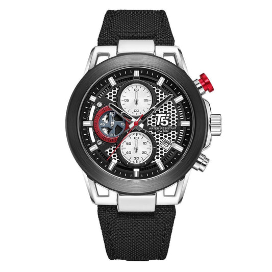 Chronograph function watches, water resistance 30 m with a unique design and excellent quality plus 2years world wide guarantee| T5 CHRNO 1333975