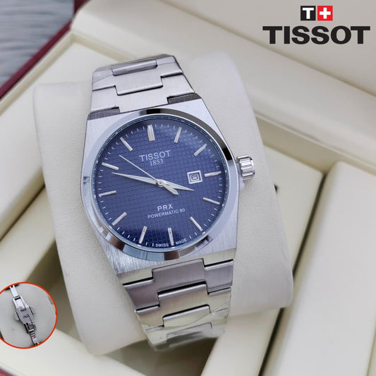TISSOT PRX NEW COLOUR JUST ARRIVED ALLOVER IN OMAN SCRATCH PROOF STAINLESS STEEL | TISSOT PRX 177754