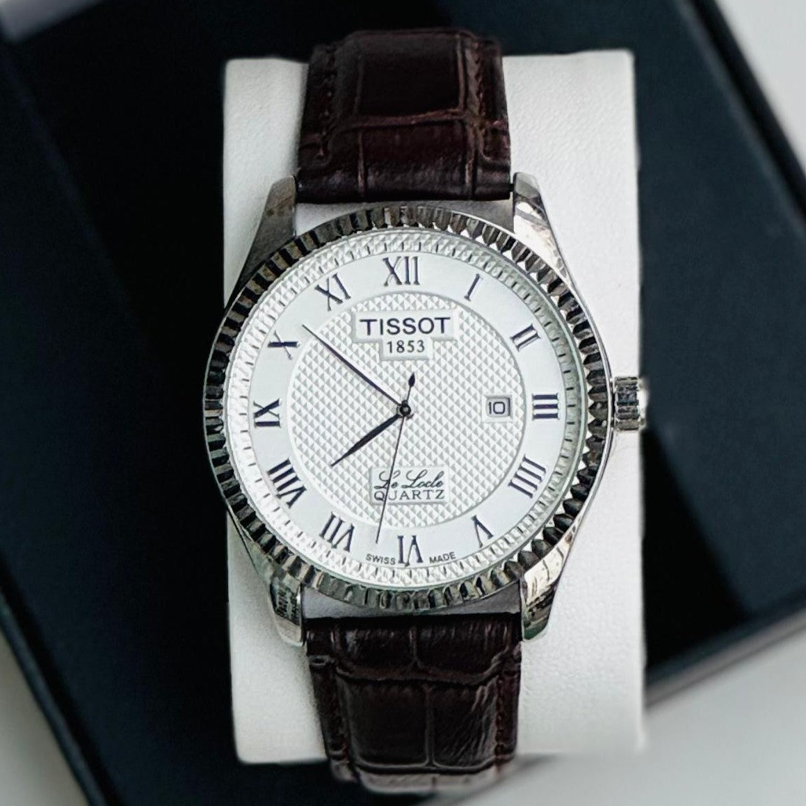 NEW TISSOT LE LEDE NEW SHIPMENT LEATHER STRAP WITH CLASP LOCK VERY GENTLE LOOK | TISSOT LE L 155734