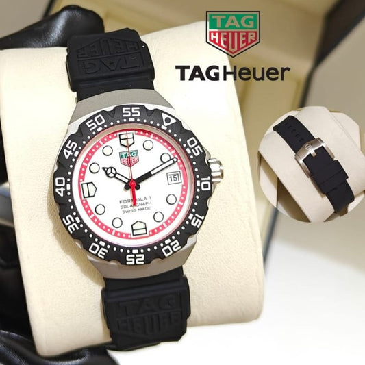 LUXURY TAG Heuer Formula 1 Solargraph AUTOMATIC ' A Beloved Affordable ‘80s Sports Watch Is Back With the Perfect Modern Upgrade | TAG HEUER 177955