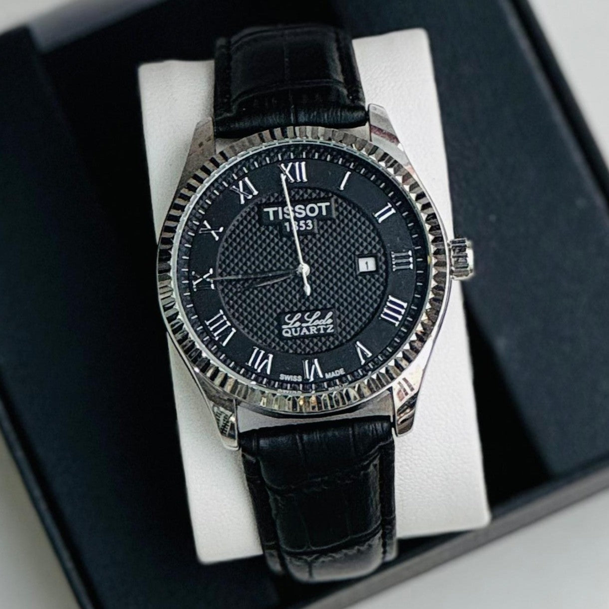 NEW TISSOT LE LEDE NEW SHIPMENT LEATHER STRAP WITH CLASP LOCK VERY GENTLE LOOK | TISSOT LE L 155735