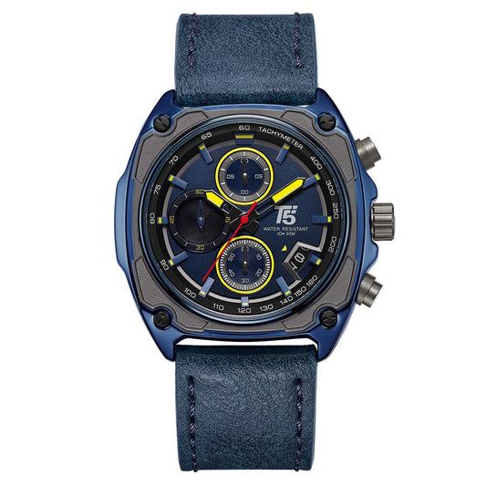 Chronograph function watches, water resistance 30 m with a unique design and excellent quality plus 2years world wide guarantee| T5 CHRNO 1333979