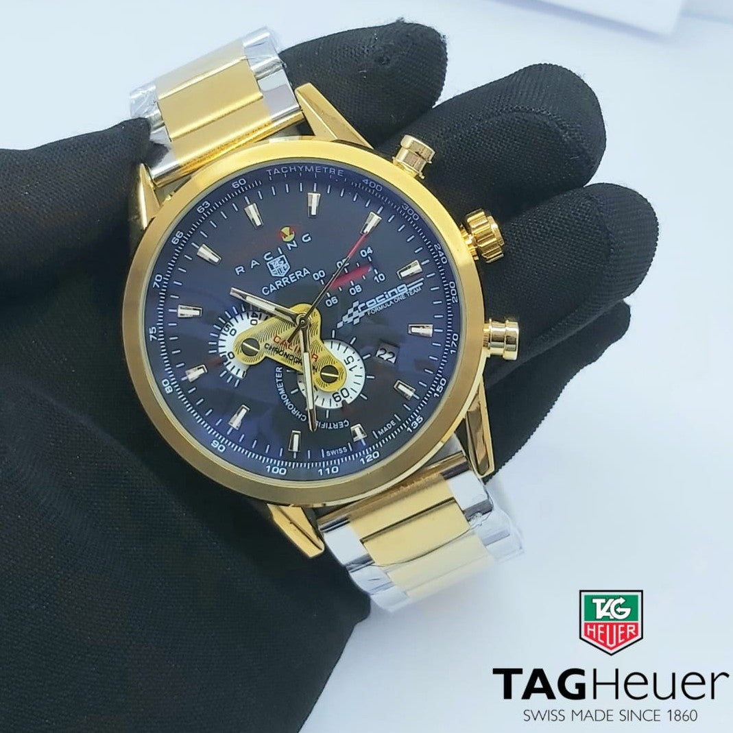 EXCLUSIVE TAG-HEUER CHRONOGRAPH STYLISH WATCH | TAG-HEUER MAN 1393
