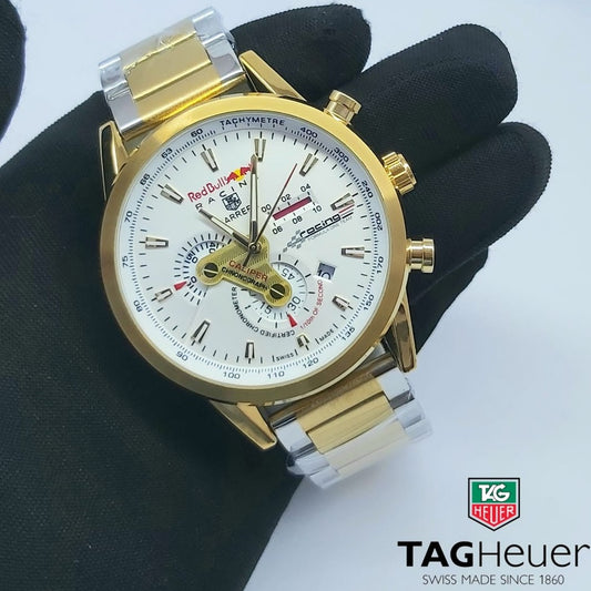 EXCLUSIVE TAG-HEUER CHRONOGRAPH STYLISH WATCH | TAG-HEUER MAN 1395