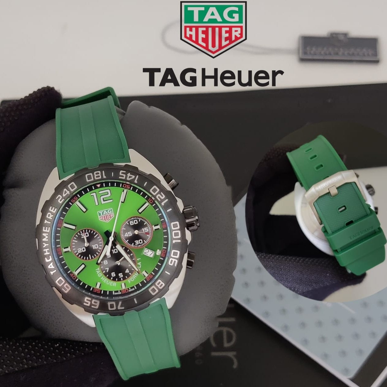 LUXURY TAG Heuer Formula 1 CHRNOMETER RED BULL SERIES RUBBER STRAP ONLY IN FAST FASHION OMAN | TAG HEUER F1 RB V 197995