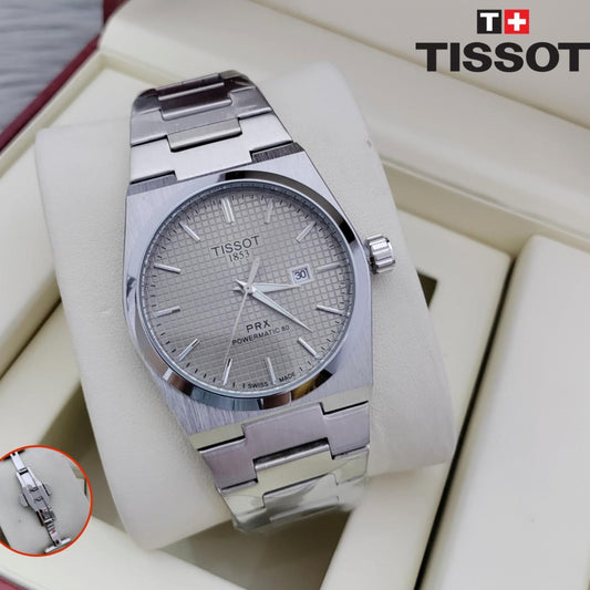 TISSOT PRX NEW COLOUR JUST ARRIVED ALLOVER IN OMAN SCRATCH PROOF STAINLESS STEEL | TISSOT PRX 177757
