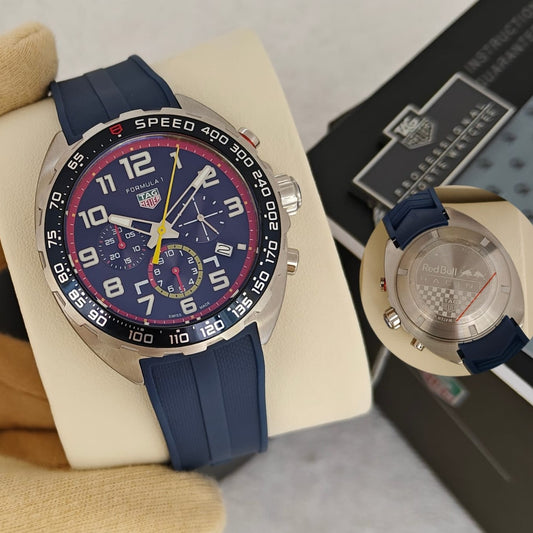 LUXURY TAG Heuer Formula 1 CHRNOMETER RED BULL SERIES RUBBER STRAP ONLY IN FAST FASHION OMAN | TAG HEUER F1 RB V 197997
