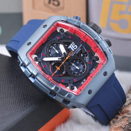 Chronograph function watches, water resistance 30 m with a unique design and excellent quality plus 2years world wide guarantee| T5 CHRNO 778968