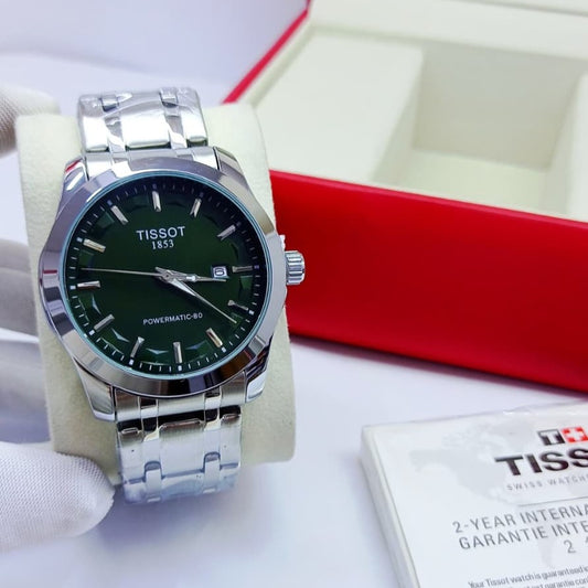 TISSOT CLASSIC WATCH VERY HIGH QUALITY STAINLESS STEEL COLOUR GUARANTEED VERY PREMIUM SIGMENT NOW ALL HERE OMAN | TISSOT SS 1399799