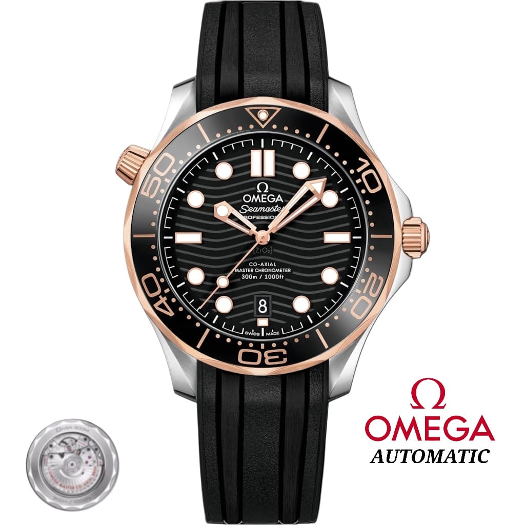 LUXURY  OMEGA SEAMASTER VERY PREMIUM VERSION  SWISS GRADE VERY DEMANDING WATCH NOW ONLY IN FAST FASHION OMAN | OMEGA SM MV 13339175