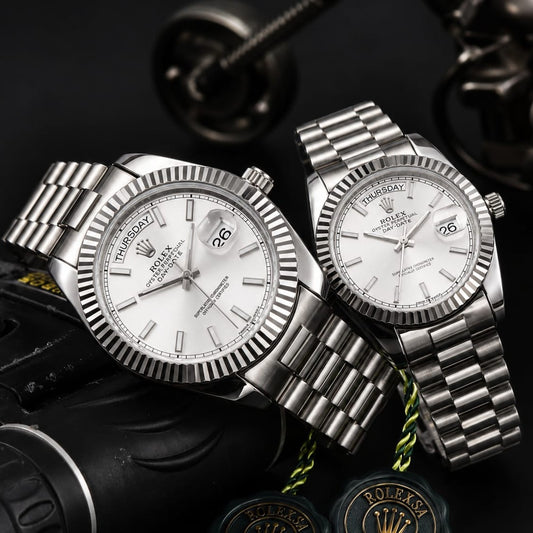 ROLEX COUPLE WATCH DAY DATE VERY DEMANDING NOW RELOADED ALLOVER IN OMAN || ROLEX COUPLE 155779557