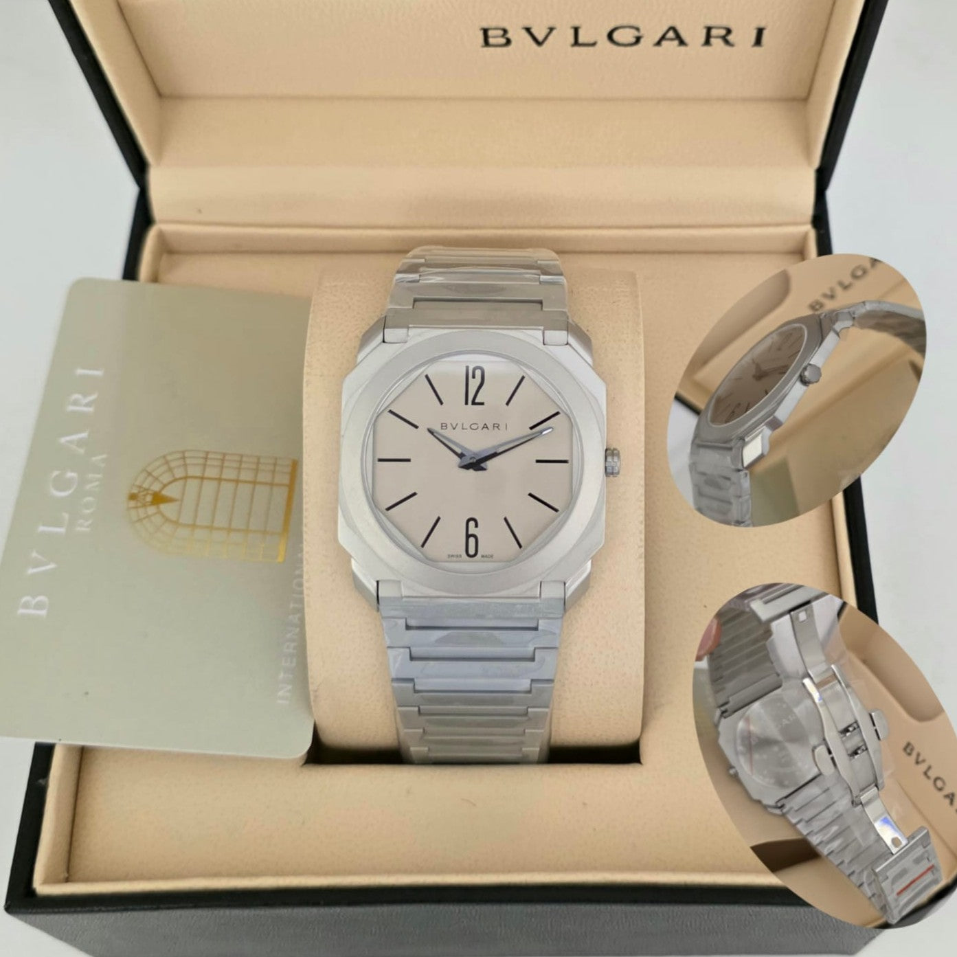 LUXURY BVLGARI ALUMINIUM WATCH SUPER EDITION  AUTOMATIC VERY EXCLUSIVE | BVLGARI SLIM 155571917