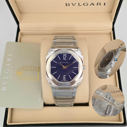LUXURY BVLGARI ALUMINIUM WATCH SUPER EDITION  AUTOMATIC VERY EXCLUSIVE | BVLGARI SLIM 155571919