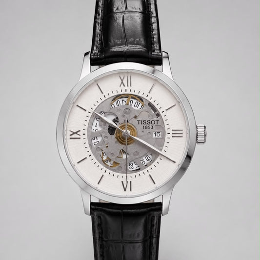 TISSOT  ORIGINAL LEATHER STRAP  VERY HIGH PERFORMANCE  WATCH NOW ALLOVER IN OMAN | TISSOT ML OL 15559111