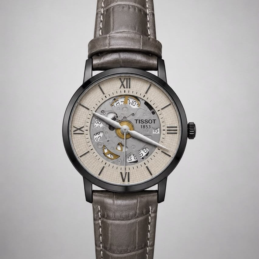 TISSOT  ORIGINAL LEATHER STRAP  VERY HIGH PERFORMANCE  WATCH NOW ALLOVER IN OMAN | TISSOT ML OL 15559193