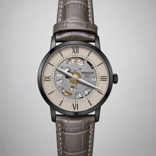 TISSOT  ORIGINAL LEATHER STRAP  VERY HIGH PERFORMANCE  WATCH NOW ALLOVER IN OMAN | TISSOT ML OL 15559193