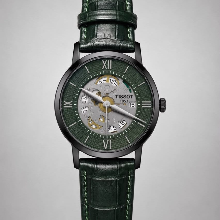 TISSOT  ORIGINAL LEATHER STRAP  VERY HIGH PERFORMANCE  WATCH NOW ALLOVER IN OMAN | TISSOT ML OL 15559191