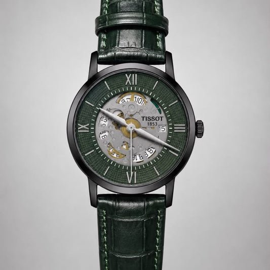TISSOT  ORIGINAL LEATHER STRAP  VERY HIGH PERFORMANCE  WATCH NOW ALLOVER IN OMAN | TISSOT ML OL 15559191