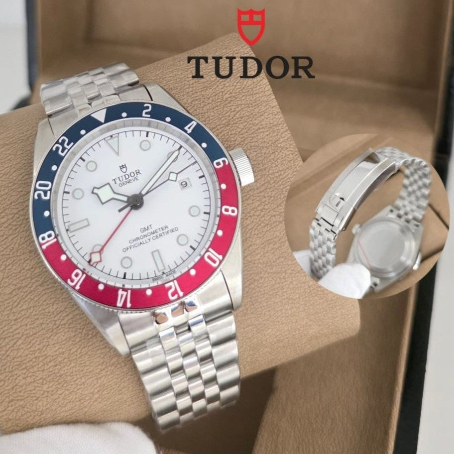 NEW TUDOR BLACK BAY GMT  AUTOMATIC THE ULTIMATE DIVERS WATCH NOW ITS TUDOR TIME ,,BORN TO DARE'' NOW ALLOVER IN OMAN | TUDOR BLACK BAY 17779197