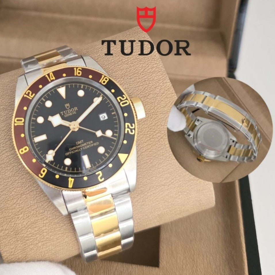 NEW TUDOR BLACK BAY GMT  AUTOMATIC THE ULTIMATE DIVERS WATCH NOW ITS TUDOR TIME ,,BORN TO DARE'' NOW ALLOVER IN OMAN | TUDOR BLACK BAY 17779193