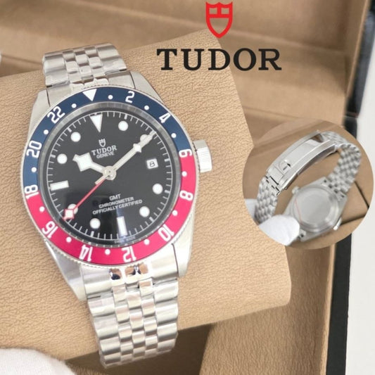 NEW TUDOR BLACK BAY GMT  AUTOMATIC THE ULTIMATE DIVERS WATCH NOW ITS TUDOR TIME ,,BORN TO DARE'' NOW ALLOVER IN OMAN | TUDOR BLACK BAY 17779191