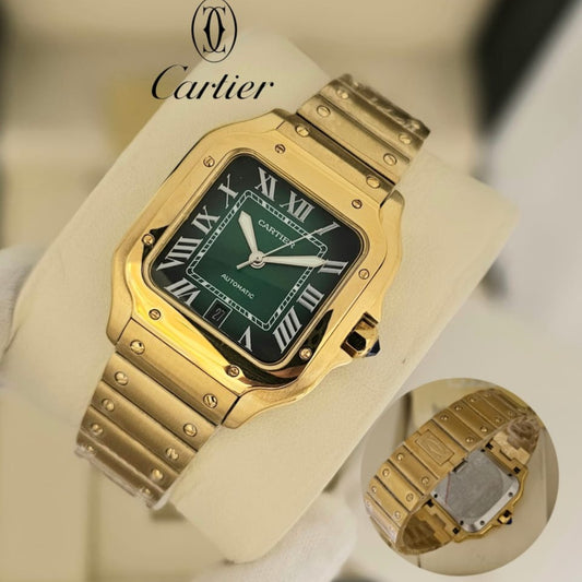 LUXURY CARTIER SANTOS AUTOMATIC FULL SS BODY NEW SHIPMENT VERY PREMIUM WATCH | CARTIER SANTOS 19997373