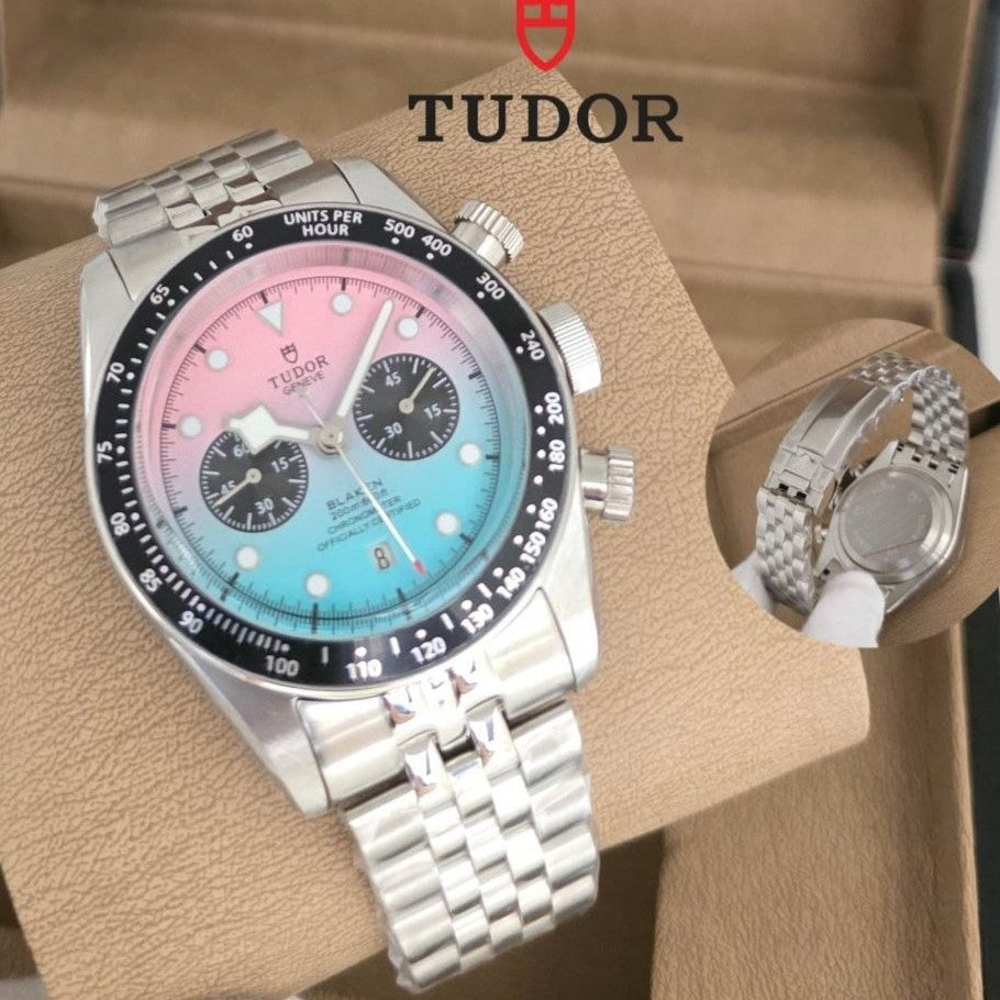 NEW TUDOR BLACK BAY GMT  AUTOMATIC THE ULTIMATE DIVERS WATCH NOW ITS TUDOR TIME ,,BORN TO DARE'' NOW ALLOVER IN OMAN | TUDOR BLACK BAY 17779197