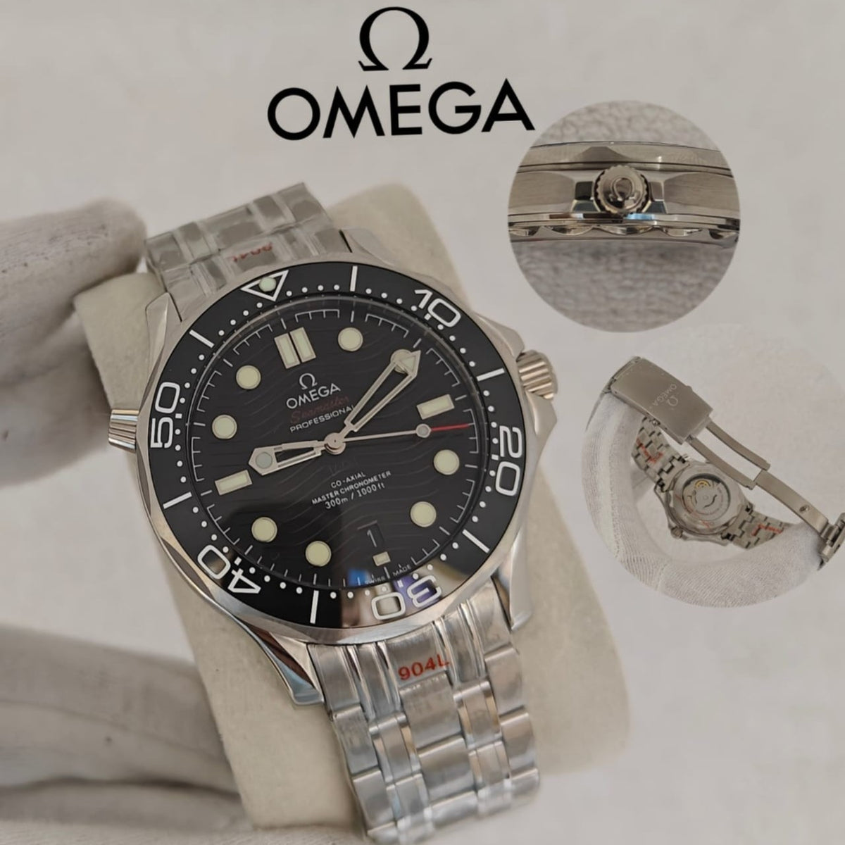 LUXURY  OMEGA SEAMASTER MASTER VERSION SWISS GRADE VERY DEMANDING WATCH NOW ONLY IN FAST FASHION OMAN | OMGA SEAMASTER 199975577