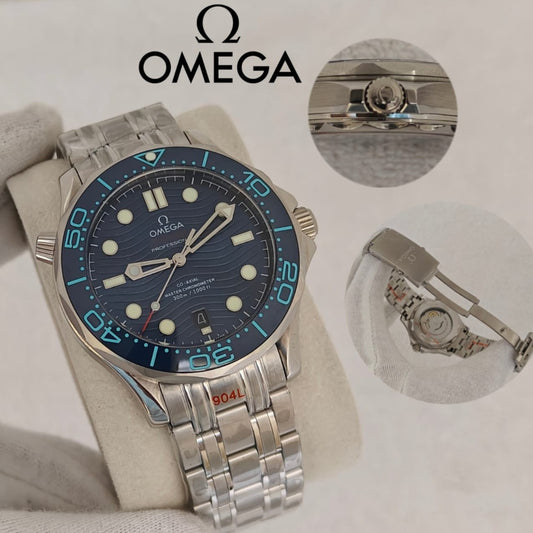 LUXURY  OMEGA SEAMASTER MASTER VERSION SWISS GRADE VERY DEMANDING WATCH NOW ONLY IN FAST FASHION OMAN | OMGA SEAMASTER 199975573