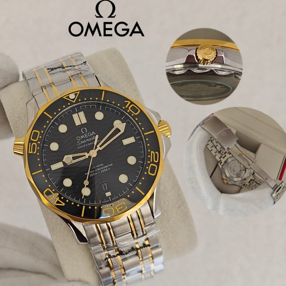 LUXURY  OMEGA SEAMASTER MASTER VERSION SWISS GRADE VERY DEMANDING WATCH NOW ONLY IN FAST FASHION OMAN | OMGA SEAMASTER 199975555