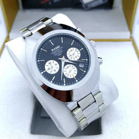 RADO DIASTAR STAINLESS STEEL BODY COLOUR GUARANTEED FULL CHRNOGRAPH ACTIVE NOW ALLOVER IN OMAN | RADO DIASTAR C 155575755