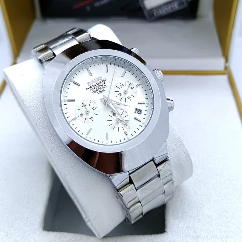 RADO DIASTAR STAINLESS STEEL BODY COLOUR GUARANTEED FULL CHRNOGRAPH ACTIVE NOW ALLOVER IN OMAN | RADO DIASTAR C 155575759