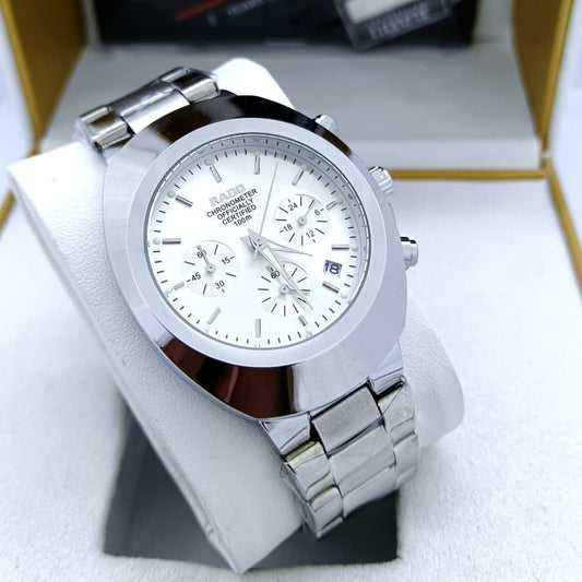RADO DIASTAR STAINLESS STEEL BODY COLOUR GUARANTEED FULL CHRNOGRAPH ACTIVE NOW ALLOVER IN OMAN | RADO DIASTAR C 155575759