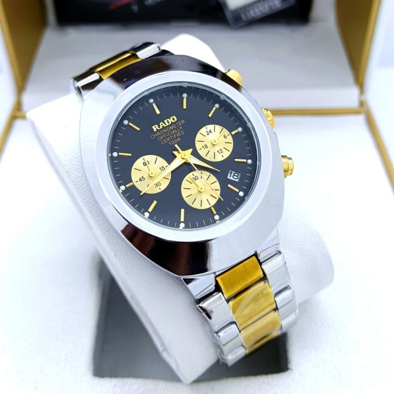 RADO DIASTAR STAINLESS STEEL BODY COLOUR GUARANTEED FULL CHRNOGRAPH ACTIVE NOW ALLOVER IN OMAN | RADO DIASTAR C 155575753